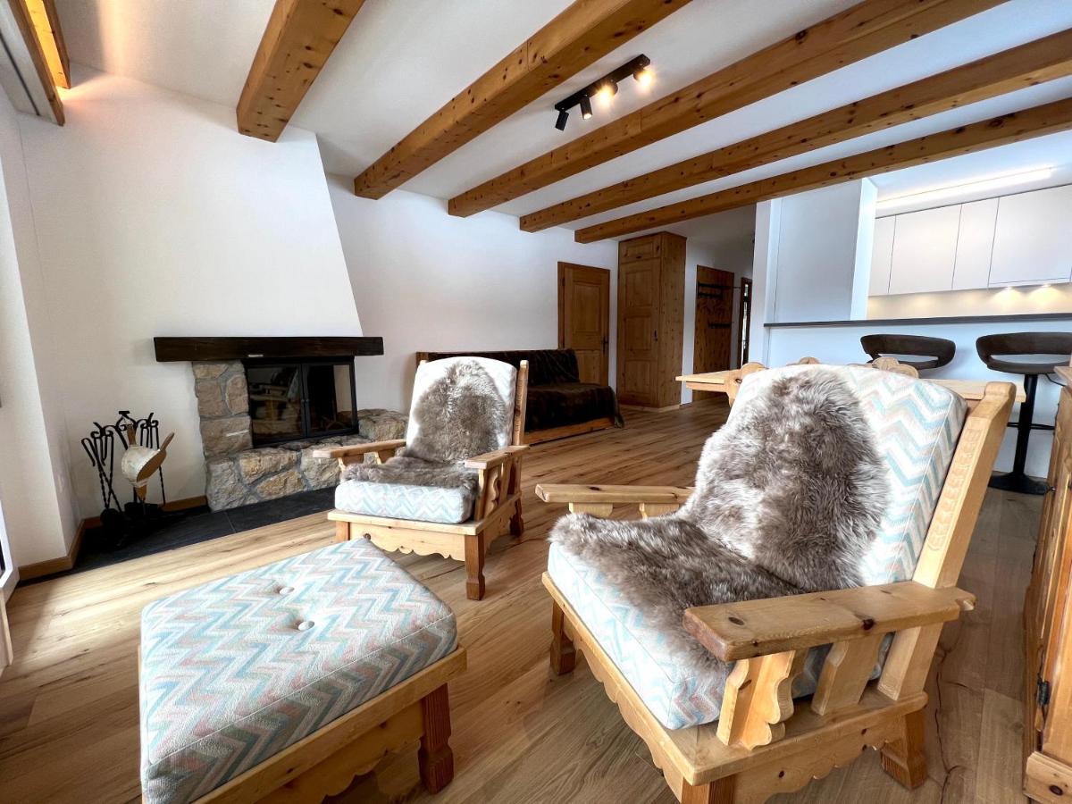 Cosy Apartment Facing Piz Rosatsch Svatý Mořic Exteriér fotografie