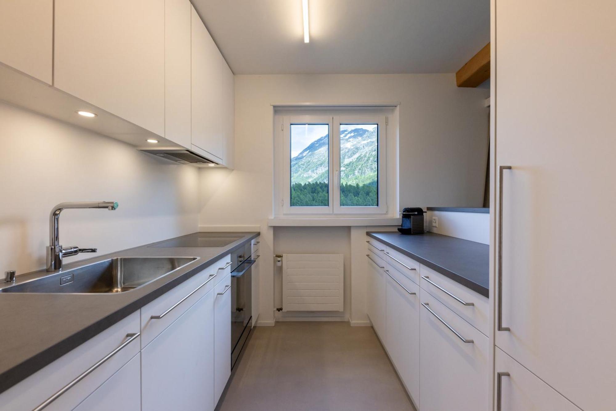 Cosy Apartment Facing Piz Rosatsch Svatý Mořic Exteriér fotografie